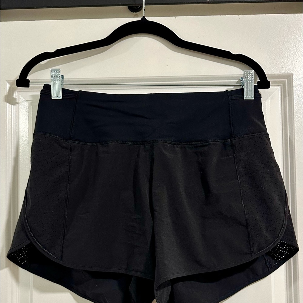 Lululemon Women's Black Running Shorts